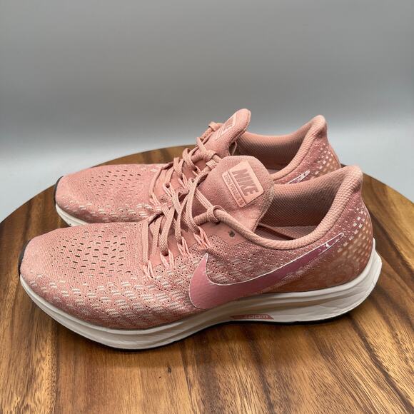 Nike Air Zoom Pegasus 35 Shoes Womens Size 9 Pink Running Comfort Walking Sneake - Picture 3 of 8